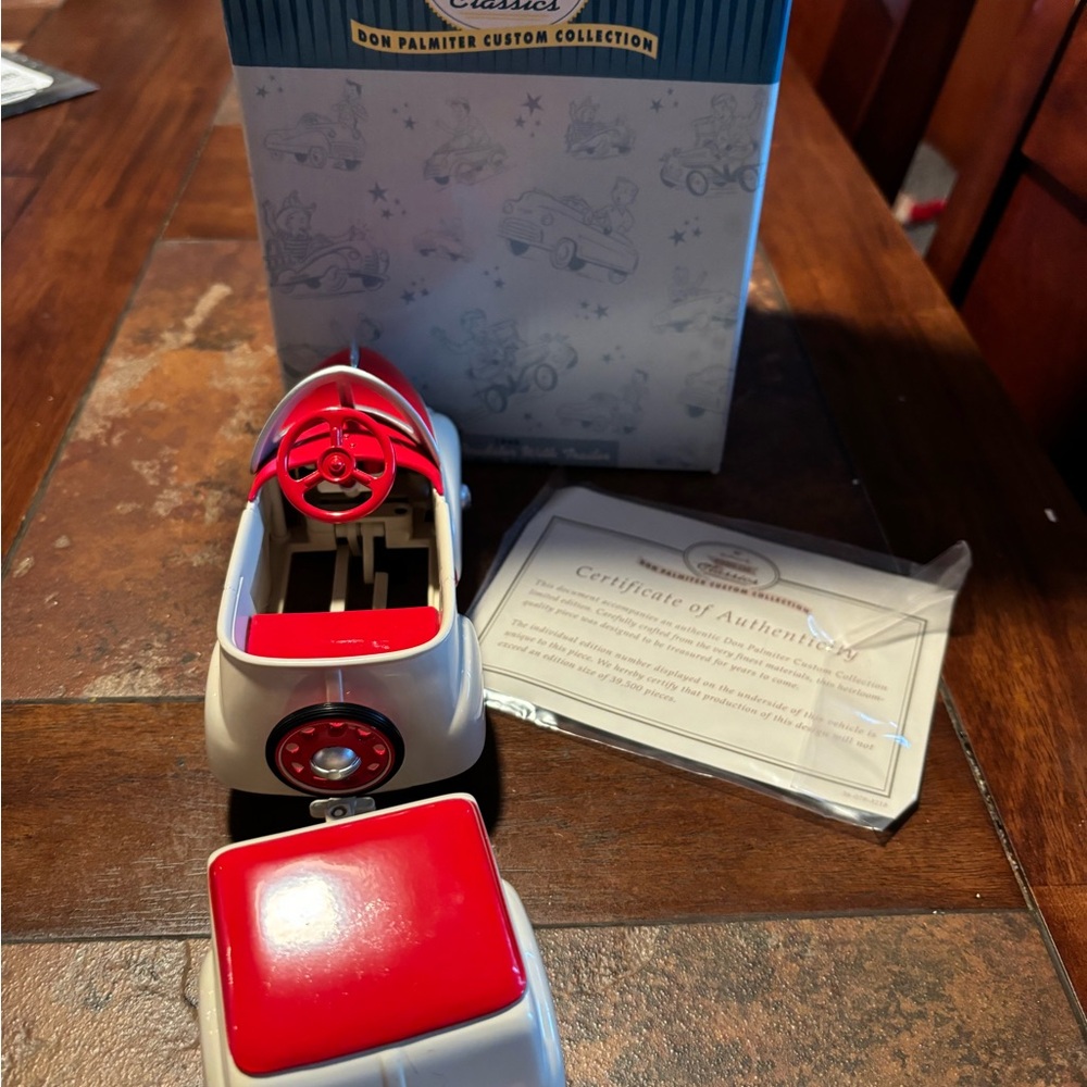 Hallmarkk Classics KIDDIE CAR; Custom Roadster With Trailer
